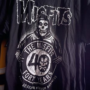 MISFITS 40th ANNIVERSARY T-SHIRT MENS (UNISEX) SIZE XXL